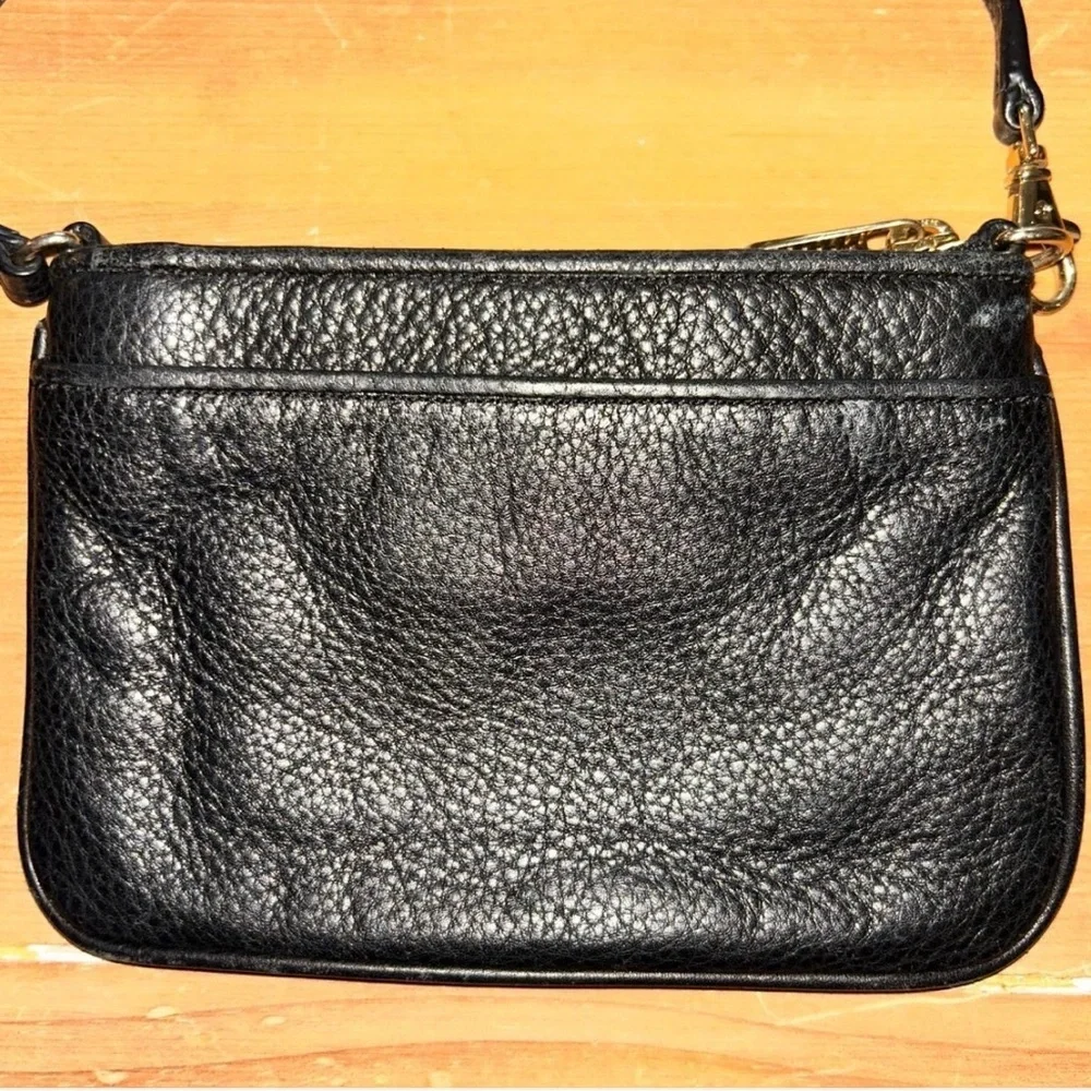 Michael Kors Black Sequined Clutch